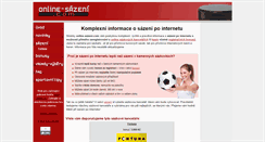 Desktop Screenshot of online-sazeni.com